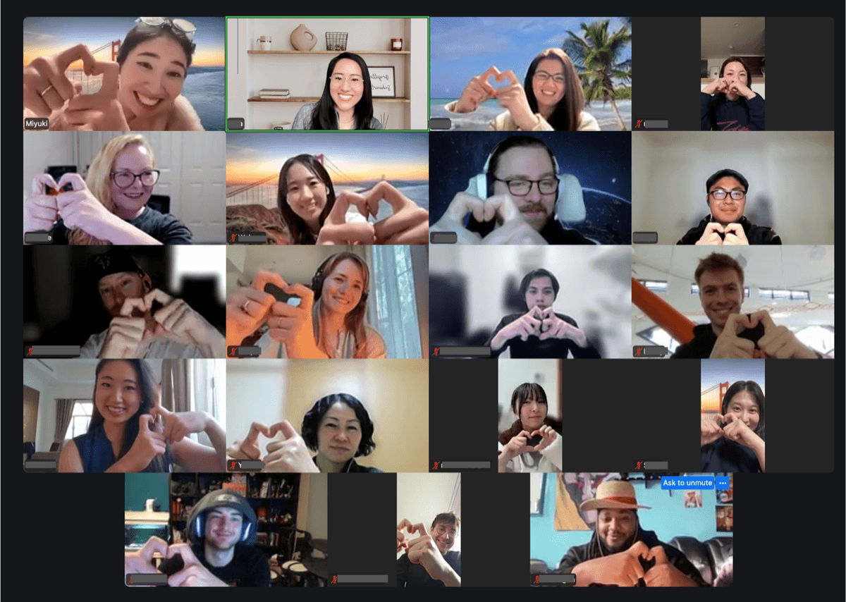 Community members connecting