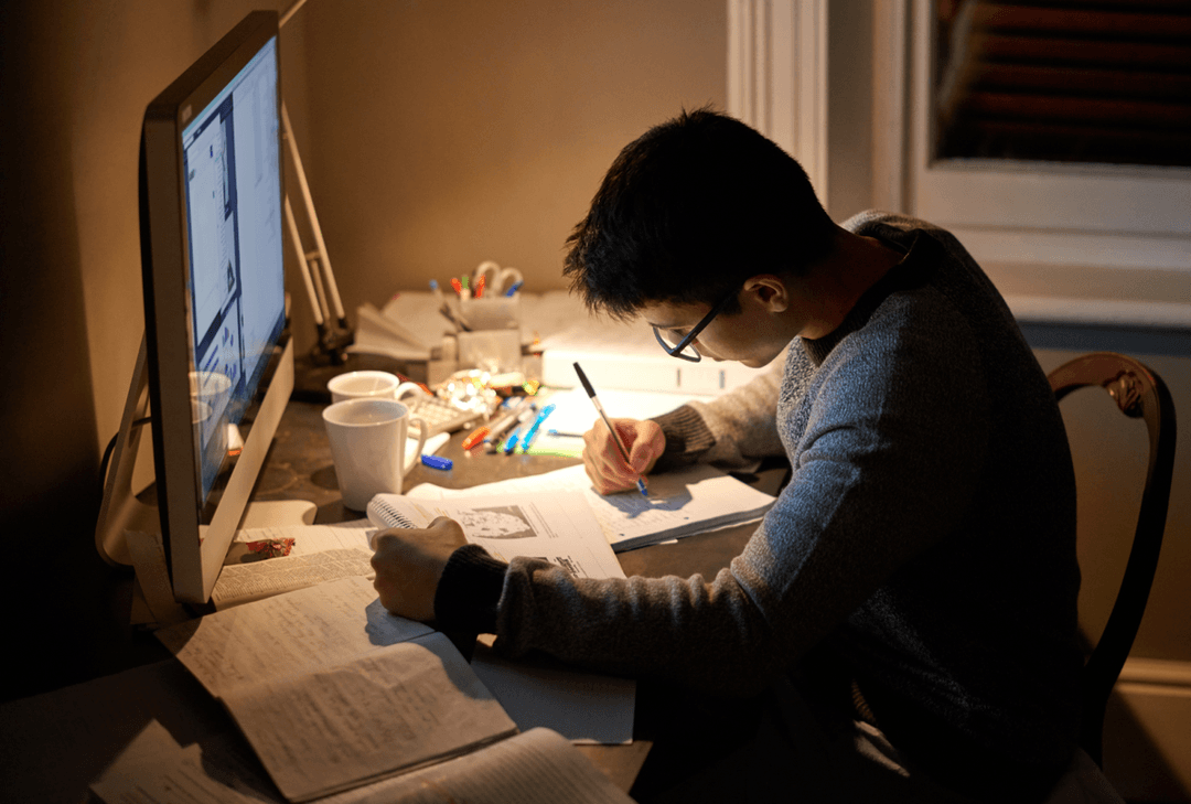 A person struggling to find words while trying to speak